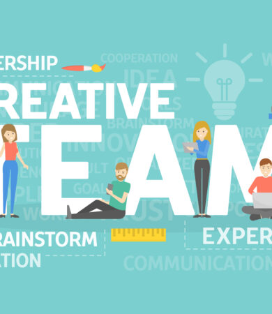 creative team brainstorming brand strategy at a branding agency in gurgaon