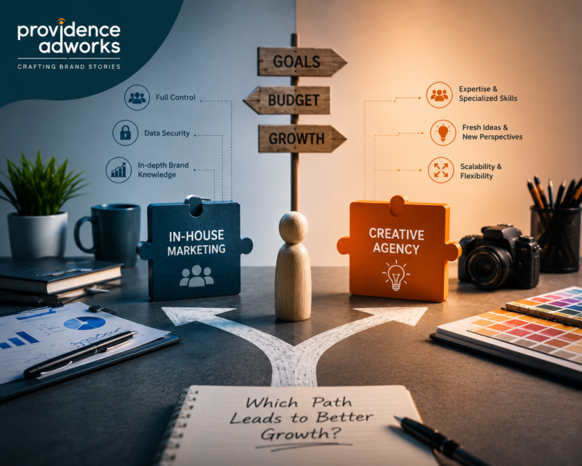 Choosing Between In-House Marketing and a Creative Agency: Which Is Better?
