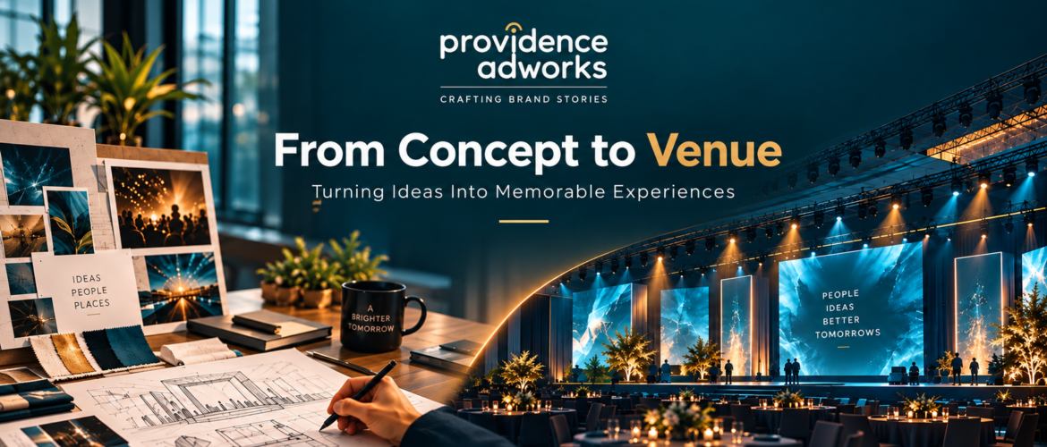 From concept to venue event planning by Best event management companies in Delhi