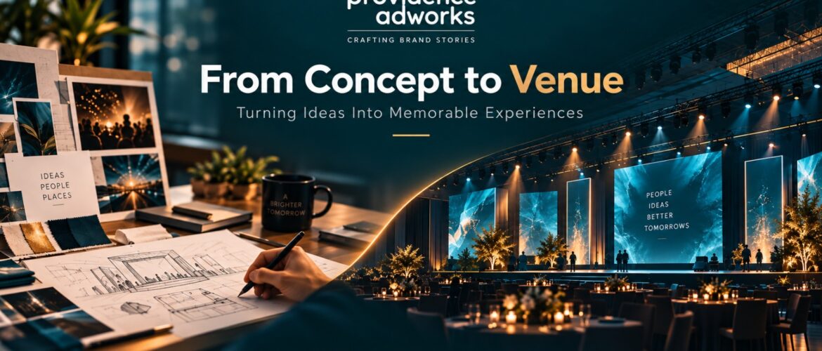From concept to venue event planning by Best event management companies in Delhi